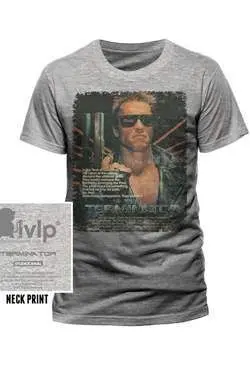TERMINATOR CAMISETA VINTAGE POSTER S                                       