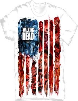 THE WALKING DEAD CAMISETA AMERICAN GORE S                                  