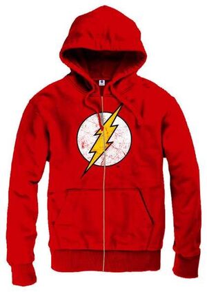 FLASH SUDADERA CAPUCHA CON CREMALLERA LOGO M                               