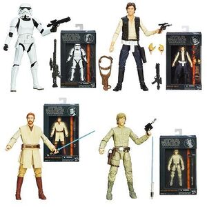 STAR WARS FIGURAS 15 CM BLACK SERIE 3                                      