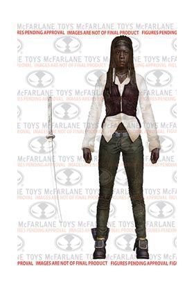 THE WALKING DEAD MICHONNE FIGURA 13 CM (TV VERSION) SERIE 7                