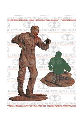 THE WALKING DEAD MUD WALKER FIGURA 13 CM (TV VERSION) SERIE 7              