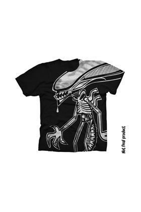 MISTER BLACK TEE ALIEN CAMISETA NEGRA UNISEX T-SS                          