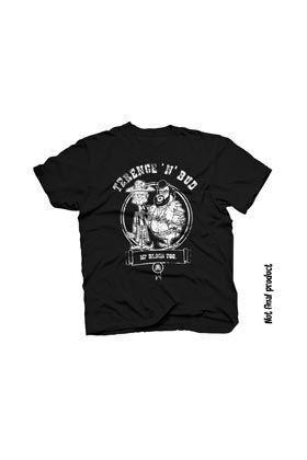 MISTER BLACK TEE TERENCE & BUD CAMISETA NEGRA UNISEX T-SS                  