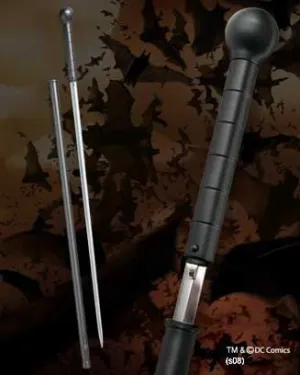 BATMAN CABALLERO OSCURO REPLICA ESPADA-BASTON 100 CM METAL                 
