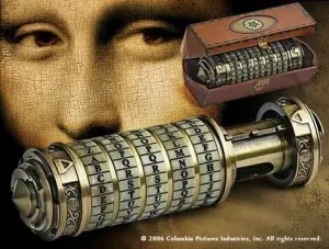 EL CODIGO DA VINCI CRYPTEX REPLICA TAMAÑO REAL 15 CM TOTALMENTE FUNCIONAL  