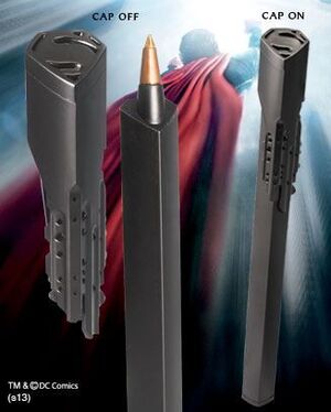 SUPERMAN MEN OF STEEL SUPERMAN LLAVE DE CONTROL BOLIGRAFO                  