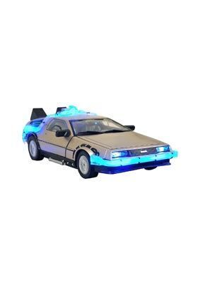 REGRESO AL FUTURO DELOREAN MARK I REPLICA 35 CM CON LUZ Y SONIDO           