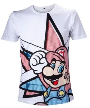 NINTENDO CAMISETA BLANCA MARIO M                                           