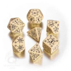 DADOS Q-WORKSHOP SET DE 7: PATHFINDER DICE / RISE OF THE RUNELORDS