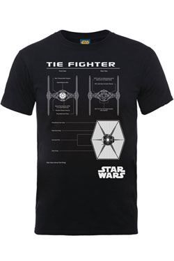 STAR WARS CAMISETA TIE FIGHTER T-XL                                        