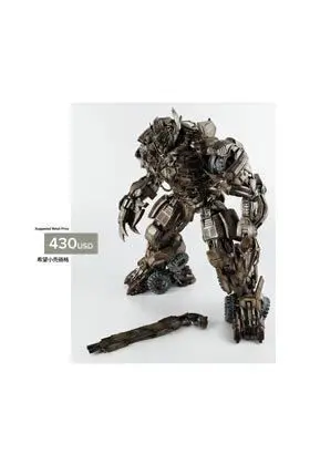TRANSFORMERS ESTATUA 47 CM MEGATRON THREEZERO                              