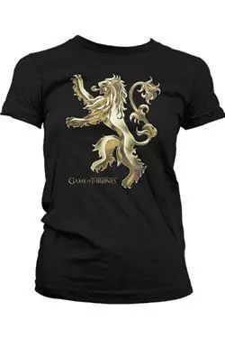 JUEGO DE TRONOS CAMISETA CHICA CHROME LANNISTER T-XL                       