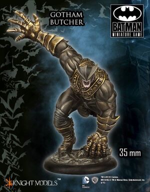 BATMAN MINIATURE GAME: GOTHAM BUTCHER                                      