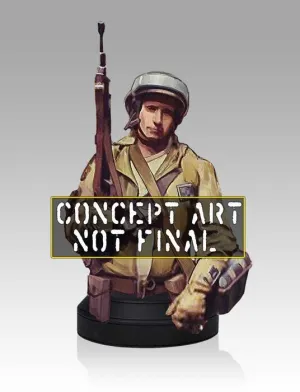 STAR WARS BUSTO 1/6 ENDOR TROOPER 18CM                                     