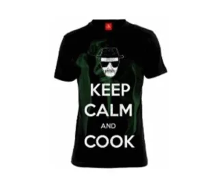 BREAKING BAD CAMISETA KEEP CALM AND COOK T-S                               