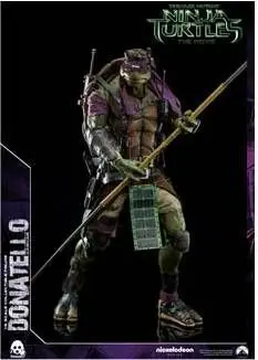 TORTUGAS NINJA FIGURA 34 CM DONATELLO MOVIE THREEZERO                      