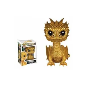 EL HOBBIT FIGURA 15 CM SMAUG DORADO VINYL POP                              