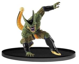 DRAGON BALL FIGURA BANPRESTO CELL VS VEGETA 13 CM                          