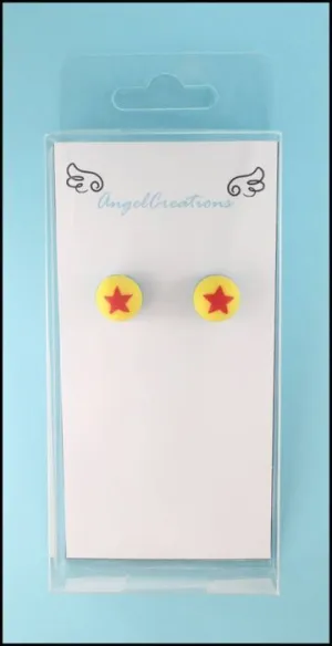 ANGEL CREATIONS PAR PENDIENTES PELOTA PIXAR (MODELO 1) ANGEL CREATIONS PAR PENDIENTES PELOTA PIXAR (MODELO 1)