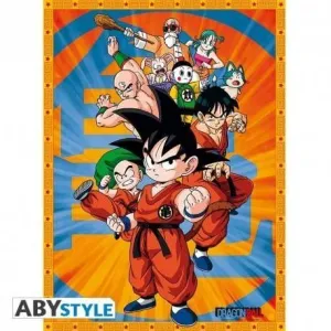 POSTER DRAGON BALL Z SANGOKU & FRIENDS 52 X 38 CM POSTER DRAGON BALL Z SANGOKU & FRIENDS 52 X 38 CM