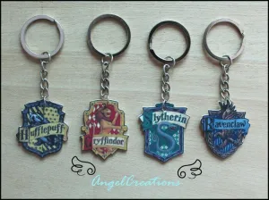 ANGEL CREATIONS LLAVERO ESCUDO CASAS HARRY POTTER ANGEL CREATIONS LLAVERO ESCUDO CASAS HARRY POTTER