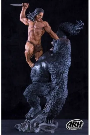 TARZAN ESTATUA 1/4 TARZAN PRIMAL RAGE 74 CM                                