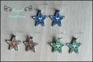 ANGEL CREATIONS PAR PENDIENTES SIEMPRE JUNTOS AQUA, TERRA Y ROXAS KINGDOM H ANGEL CREATIONS PAR PENDIENTES SIEMPRE JUNTOS AQUA, TERRA Y ROXAS KINGDOM H