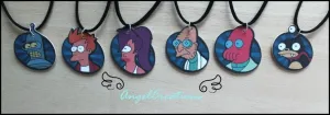 ANGEL CREATIONS COLGANTE PERSONAJE FUTURAMA                                