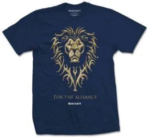 WARCRAFT CAMISETA FOR THE ALLIANCE T-L                                     