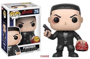 DAREDEVIL POP VINYL FIG 9CM PUNISHER - CHASE                               