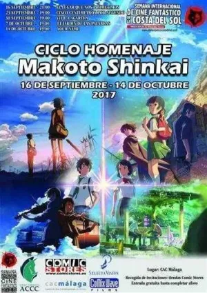 CICLO HOMENAJE MAKOTO SHINKAI: VIAJE A AGARTHA 30/09/17 19:00H             