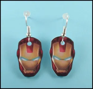 ANGEL CREATIONS PAR PENDIENTES CARA IRON MAN ANGEL CREATIONS PAR PENDIENTES CARA IRON MAN