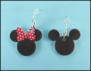 ANGEL CREATIONS PAR PENDIENTES MICKEY & MINNIE ANGEL CREATIONS PAR PENDIENTES MICKEY & MINNIE