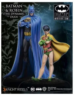 BATMAN MINIATURE GAME: BATMAN & ROBIN (THE DYNAMIC DUO)                    