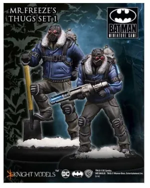 BATMAN MINIATURE GAME: MR. FREEZE THUG SET I                               