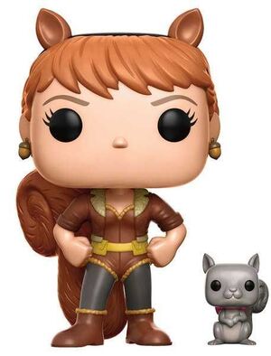 SQUIRREL GIRL FIGURA 9 CM VINYL POP MARVEL COMICS                          