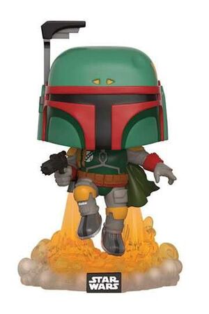 STAR WARS FIGURA 9 CM BOBA FETT JET PACK VINYL POP                         