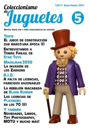 COLECCIONISMO Y JUGUETES #05 (ENERO-FEBRERO 2017) [REVISTA]