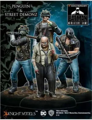 BATMAN MINIATURE GAME: PENGUIN & STREET DEMONZ                             