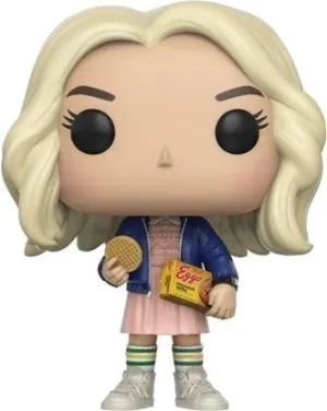 STRANGER THINGS POP VINYL FIG 9CM ELEVEN WHIT EGGOS CHASE EDITION          