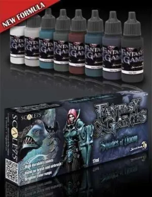 FANTASY AND GAMES. SET DE PINTURA SHADES OF DOOM                           