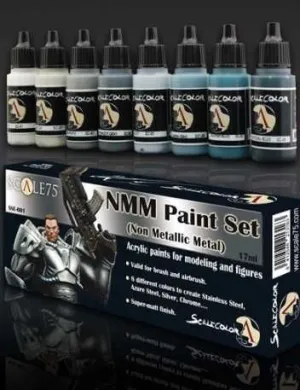 SCALECOLOR. SET DE PINTURA STEEL                                           