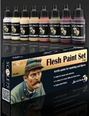 SCALECOLOR. SET DE PINTURA FLESH                                           