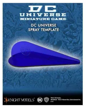 DC UNIVERSE MINIATURE GAME: SPRAY TEMPLATE                                 
