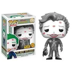 THE JOKER WITH KISSES FIGURA 9 CM BOMBSHELLS POP! (B&W CHASE VERSION)      