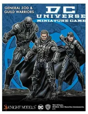 DC UNIVERSE MINIATURE GAME: GENERAL ZOD & GUILD WARRIORS                   