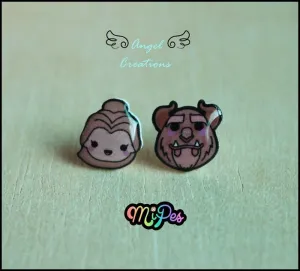 ANGEL CREATIONS PAR PENDIENTES BELLA + BESTIA ANGEL CREATIONS PAR PENDIENTES BELLA + BESTIA