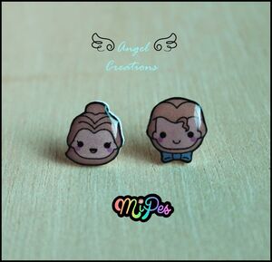 ANGEL CREATIONS PAR PENDIENTES BELLA + ADAM                                