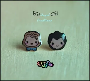 ANGEL CREATIONS PAR PENDIENTES BELLA + GASTON ANGEL CREATIONS PAR PENDIENTES BELLA + GASTON